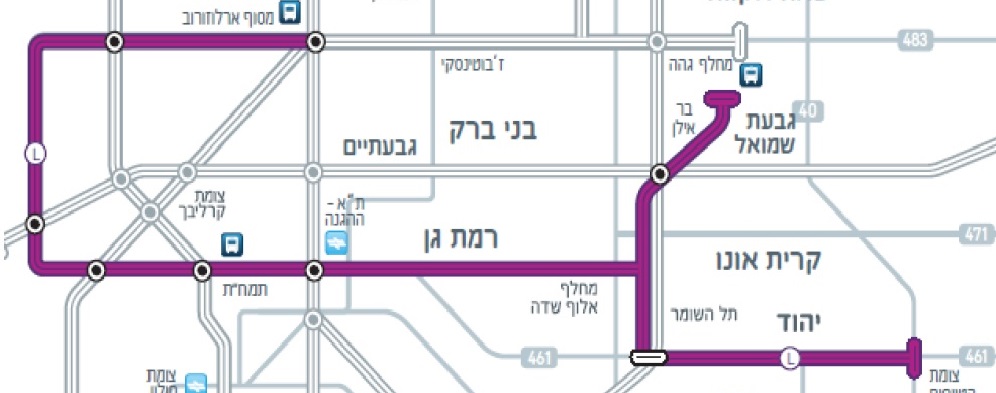 Read more about the article The Purple Line in Gush Dan
